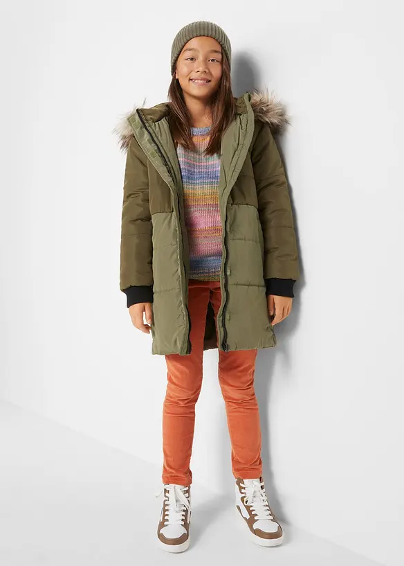 Parka fille, bicolore, bpc bonprix collection