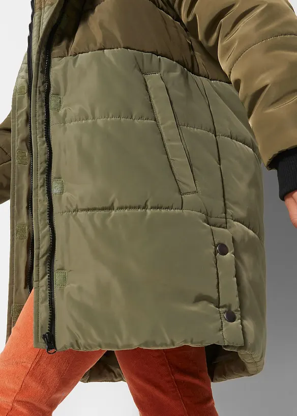 Parka fille, bicolore, bpc bonprix collection