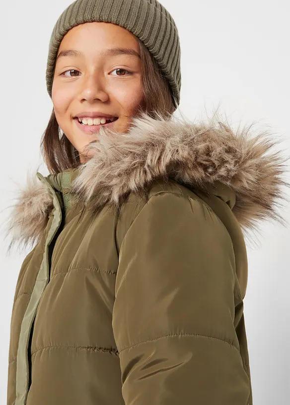 Parka fille, bicolore, bpc bonprix collection