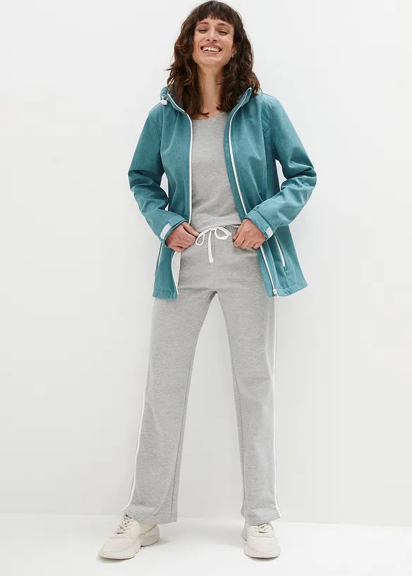 Veste en softshell d&eacute;perlant, bonprix