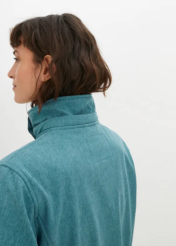 Veste en softshell d&eacute;perlant, bonprix