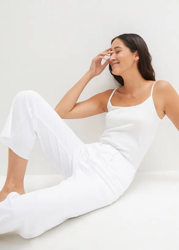 Jean large 7/8 extensible, bonprix