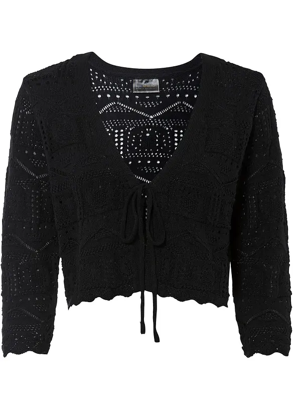 Boléro ajouré, manches 3/4, bonprix