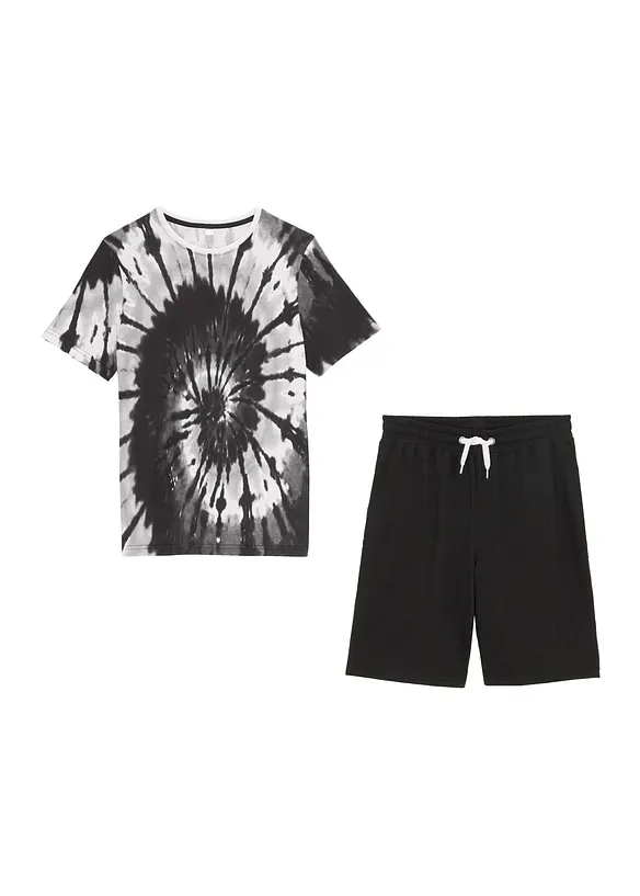 T-shirt et short garçon (ens. 2 pces.) en coton, bonprix