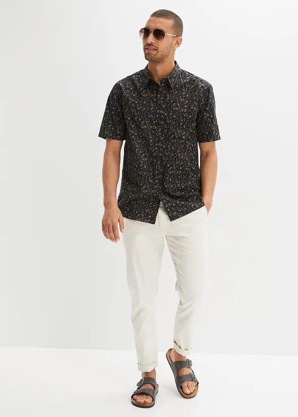 Chemise manches courtes 100% coton, bonprix