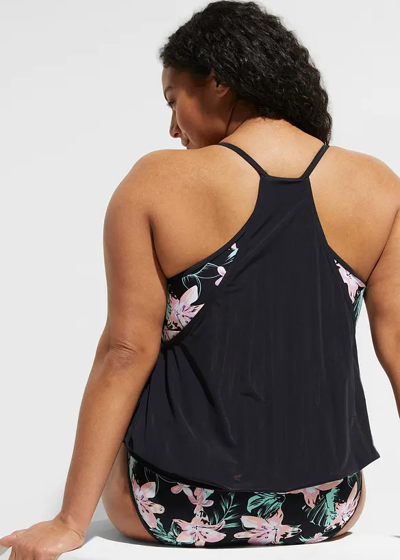 Tankini effet superposé (ens. 2 pces), bonprix