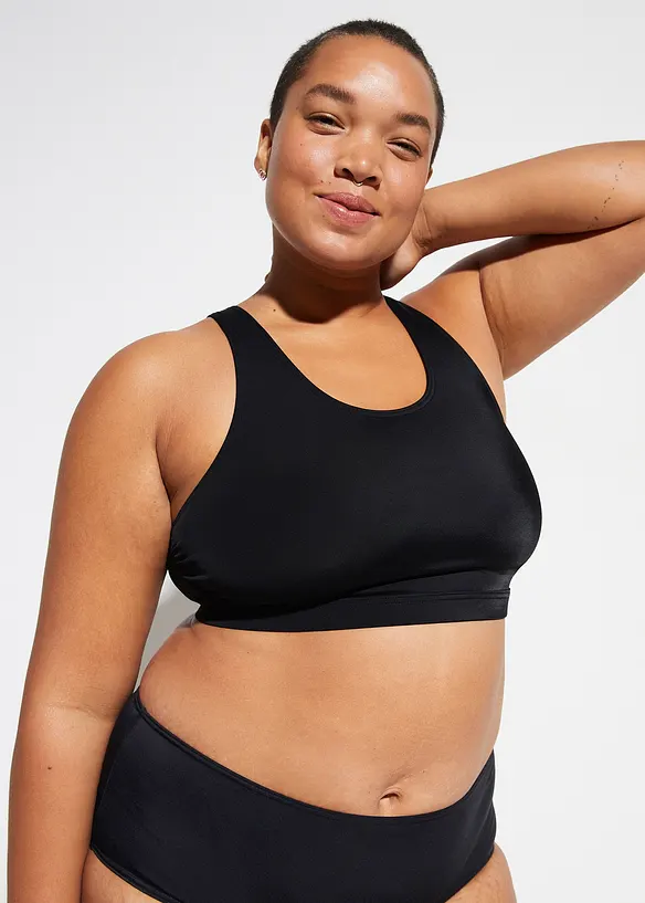 Haut de bikini brassière à bande sous-poitrine réglable, bonprix