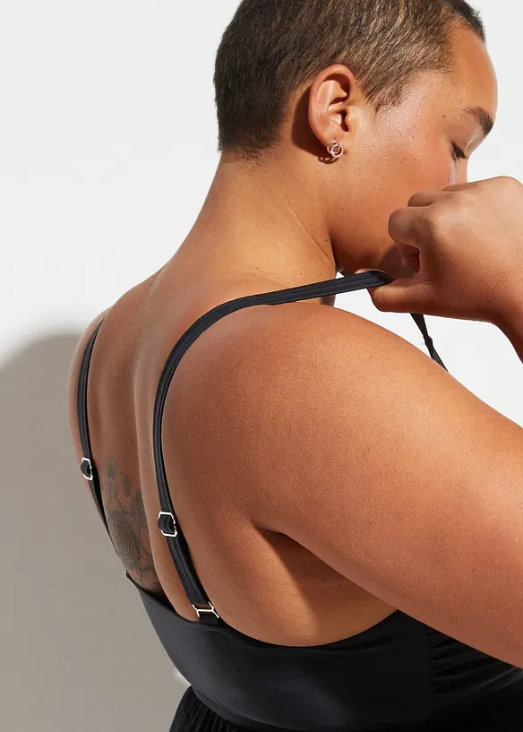 Robe de bain avec mesh, bonprix