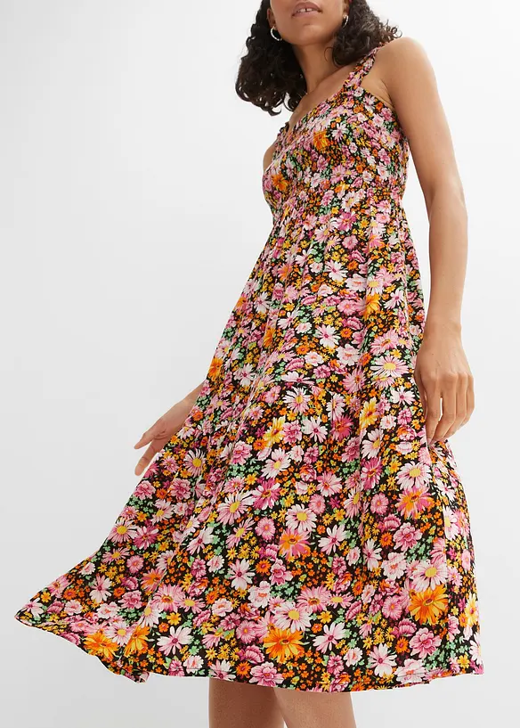 Robe midi imprimée, bonprix