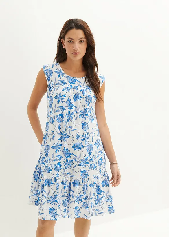 Robe midi 100% coton, bonprix