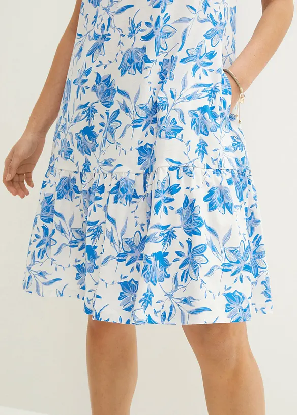 Robe midi 100% coton, bonprix