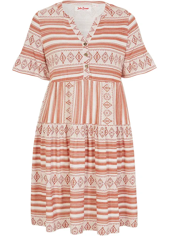 Robe en jersey de viscose mélangée, bonprix