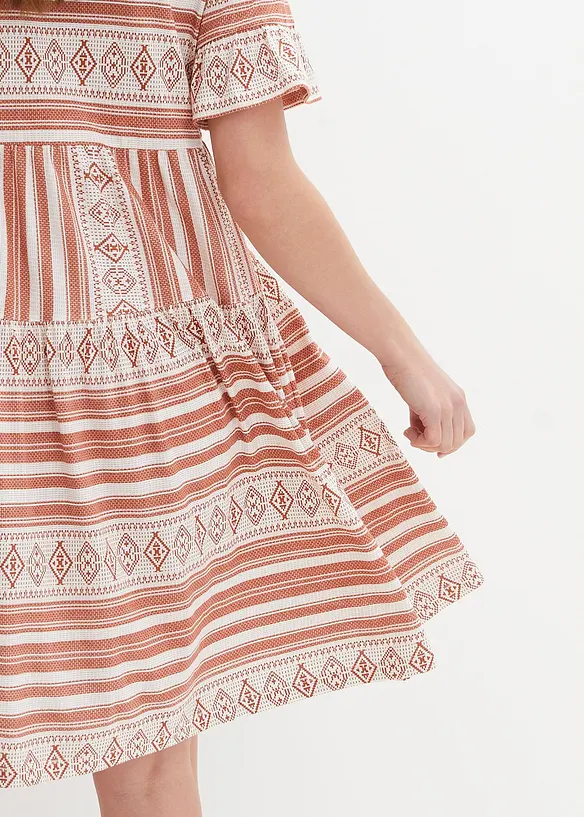 Robe en jersey de viscose mélangée, bonprix