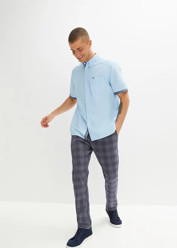 Chemise Oxford manches courtes, 100% coton, bonprix