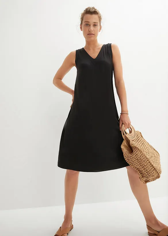 Robe fluide en jersey viscose, bonprix