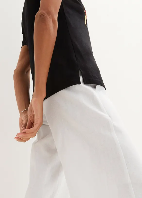 T-shirt avec imprim&eacute; devant, bonprix