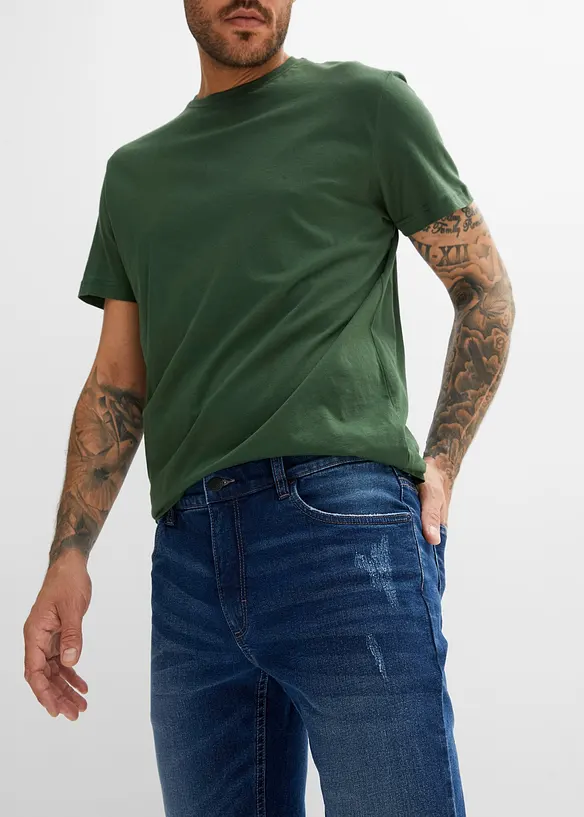 Jean extensible Slim, droit, bonprix