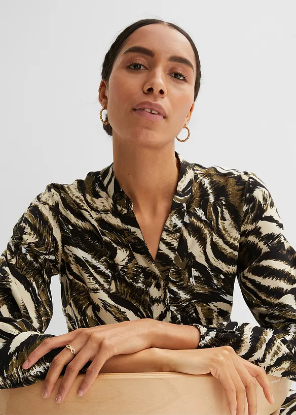 Robe &agrave; volant en viscose, BODYFLIRT