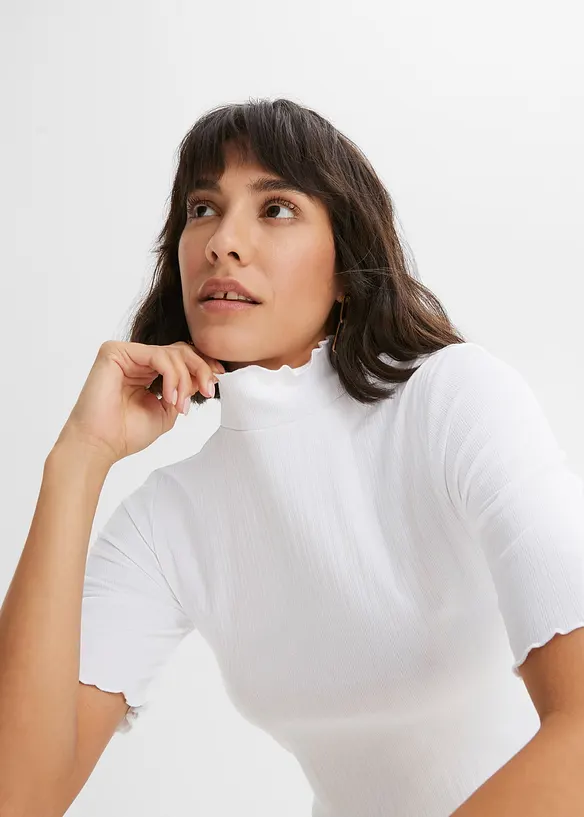 T-shirt c&ocirc;tel&eacute; mi-manches, BODYFLIRT