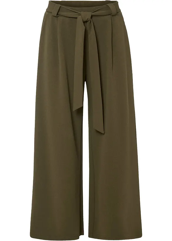 Pantalon 7/8 en crêpe jersey, BODYFLIRT