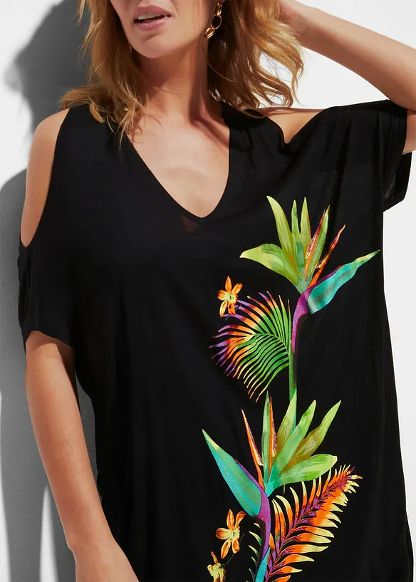 Robe de plage en viscose fluide, bonprix