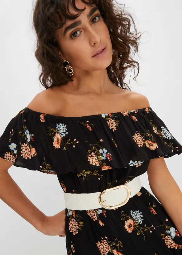 Robe Carmen imprimée, bonprix