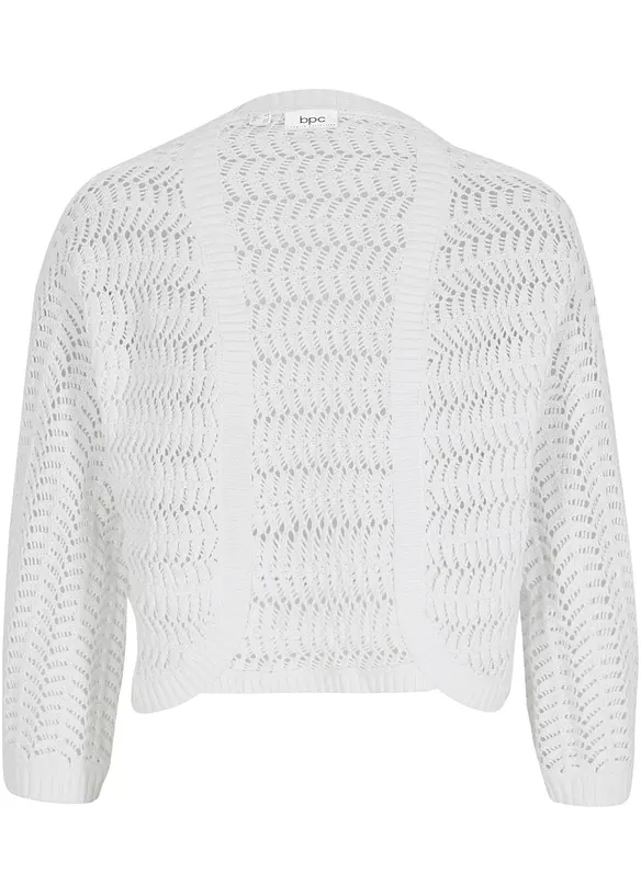 Boléro en crochet, manches coudes, bonprix