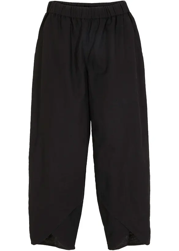 Pantalon 3/4 aérien en lin mélangé, bonprix