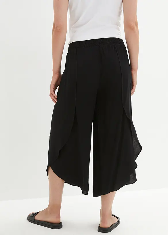 Jupe-culotte longueur mollet en viscose, bonprix