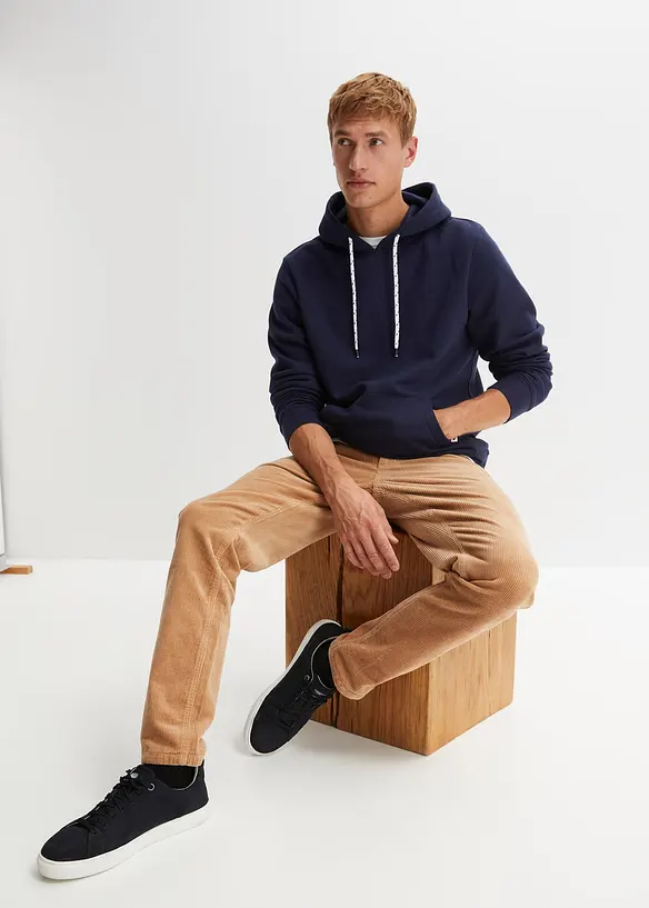 Sweat à capuche coupe confort, bonprix