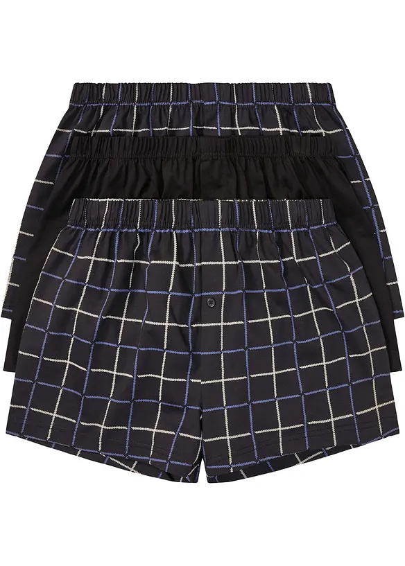 Lot de 3 caleçons en jersey coton, bonprix