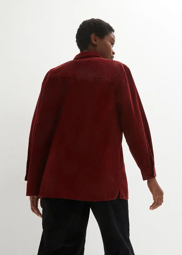 Chemise en velours côtelé 100% coton, bonprix