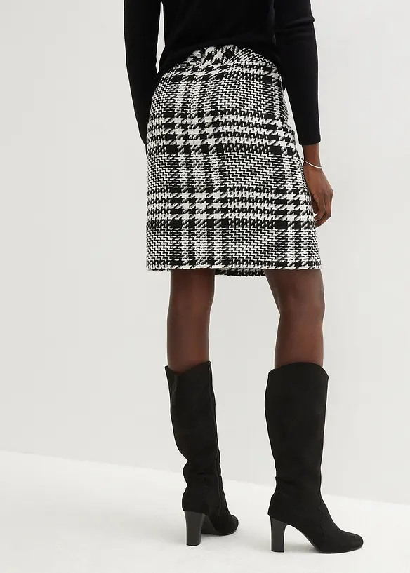 Jupe en maille bouclette, bonprix