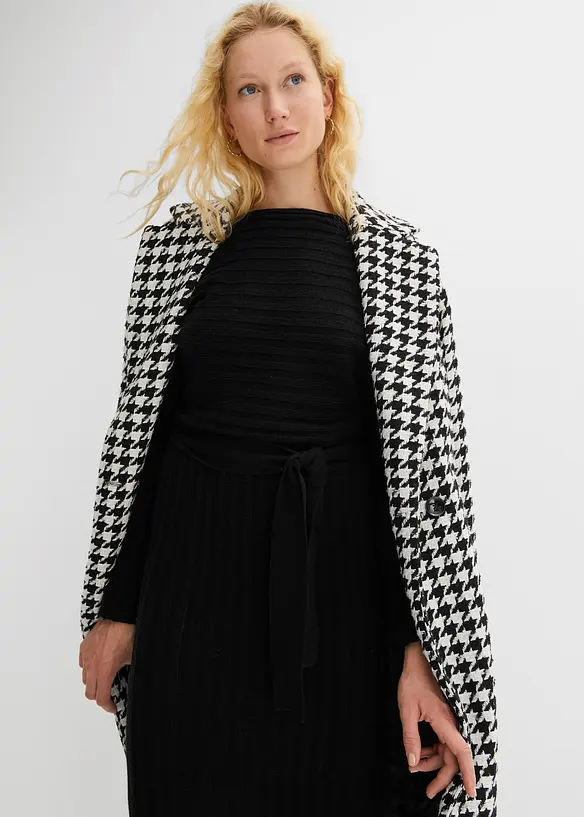 Robe en maille et ceinture (ens. 2 pces), bonprix