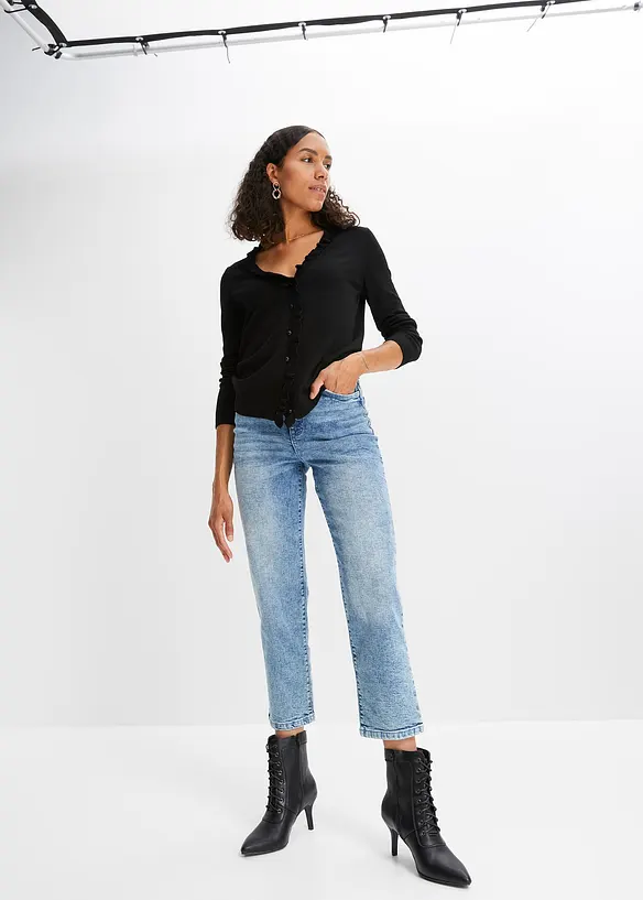 Gilet fluide en fine maille, bonprix