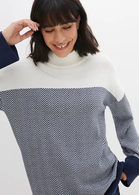 Pull long décontracté, bonprix