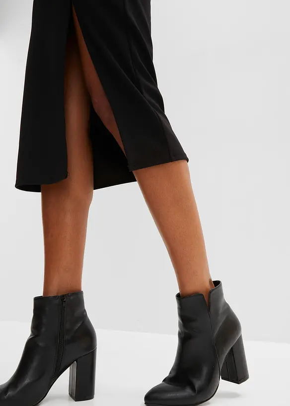 Jupe crayon à patte de boutonnage, bonprix