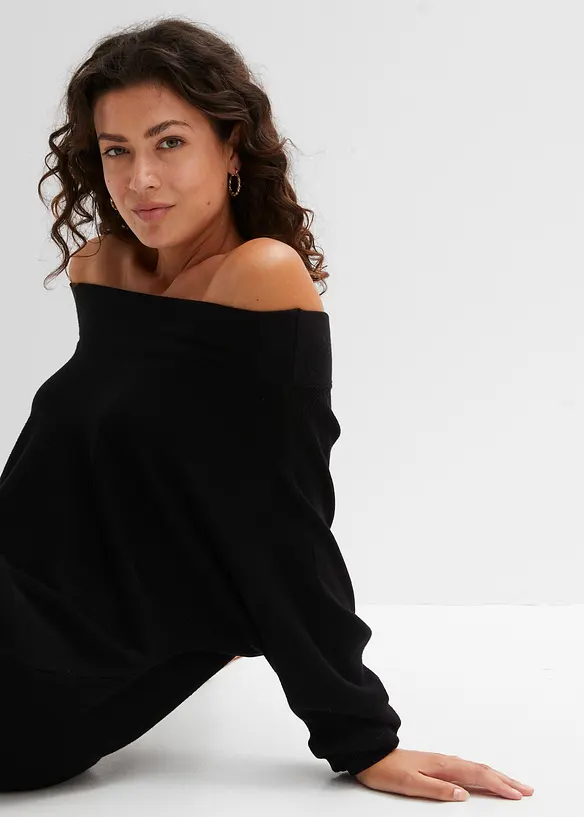 Pull épaules découvertes, bonprix