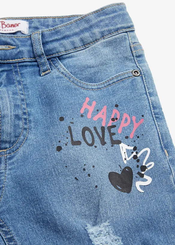 Jean skinny taille mi-haute, bonprix