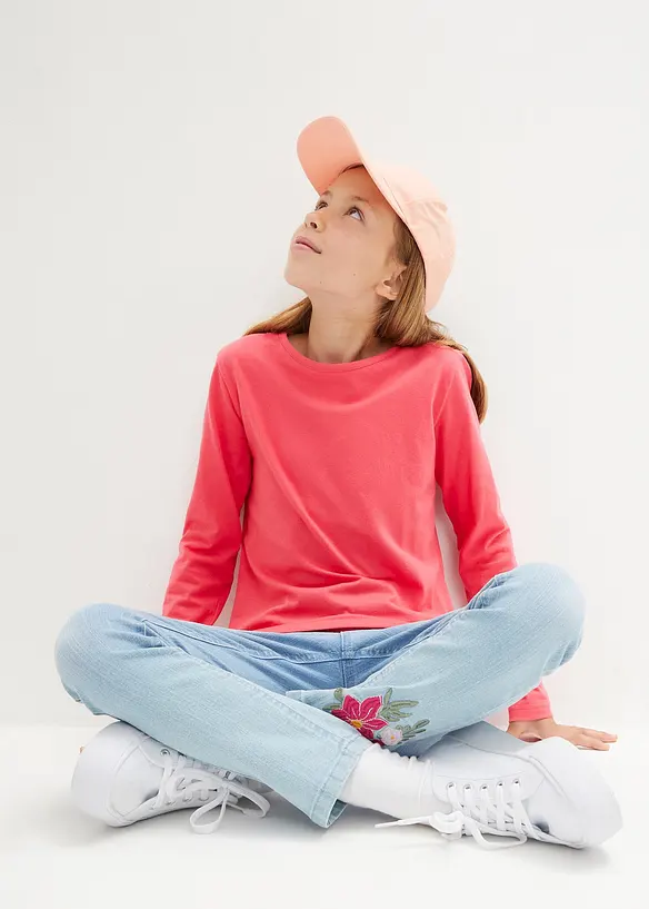 Lot de 3 T-shirts manches 100% coton, bonprix