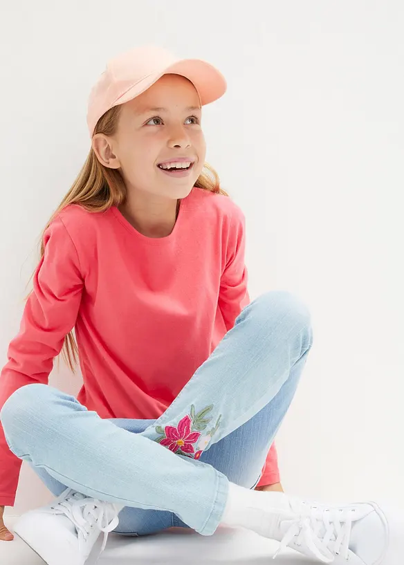 Lot de 3 T-shirts manches 100% coton, bonprix