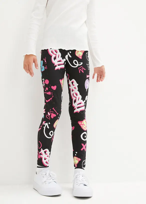 Legging en coton extensible, bonprix