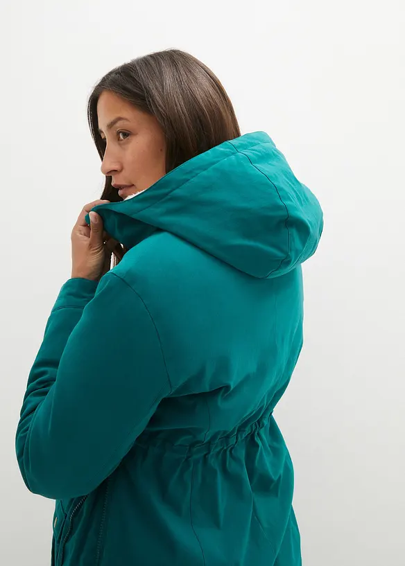 Veste de grossesse et de portage 3en1 avec doublure peluche, bonprix