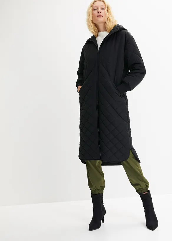 Manteau matelass&eacute; oversize, bonprix