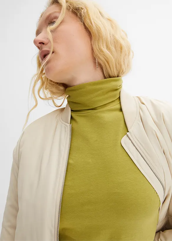 T-shirt manches longues coton, bonprix