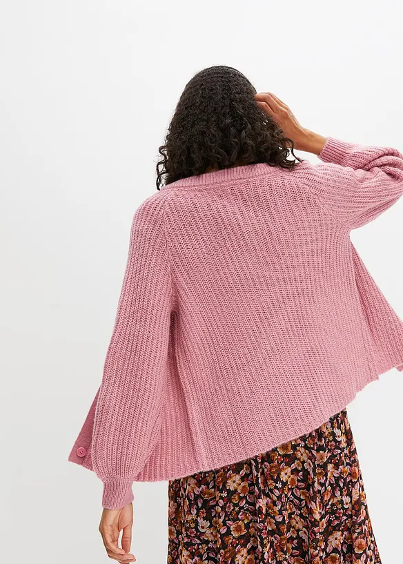 Gilet en grosse maille, bonprix