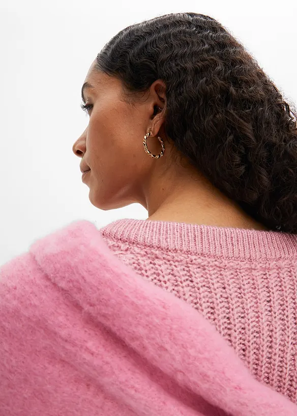 Gilet en grosse maille, bonprix