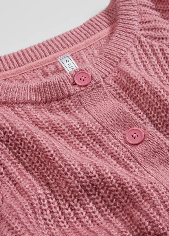 Gilet en grosse maille, bonprix