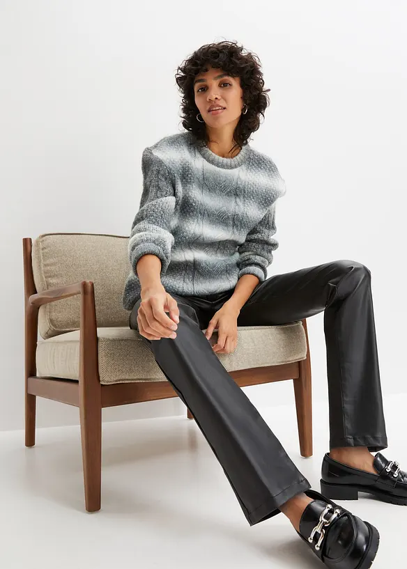 Pantalon avec taille asym&eacute;trique, RAINBOW