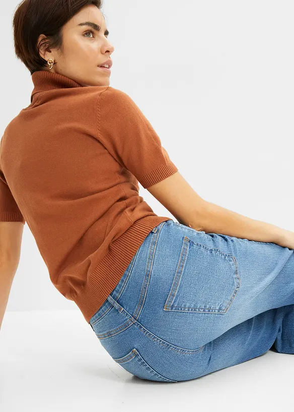 Jean Wide Led, taille haute, bonprix